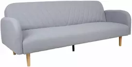 Home4You Sofa-lova KARIN 208x80x80cm, pilka