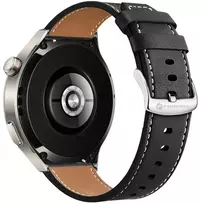 Dirželis „Samsung Galaxy Watch Forcell F-Design FS21“ su skylutėmis, eko oda, 20 mm, juodas