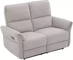 Home4You Sofa-reglaineris DAMIKA 2 vietų Elektrinis Pilka