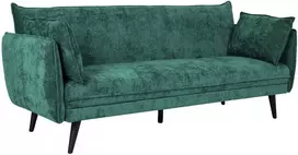 Home4You Sofa lova NOELLA Žalia, Trivietė, 212x82 cm