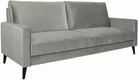 Home4You Sofa-lova ANNA su daiktadėže Smėlio spalvos aksomas