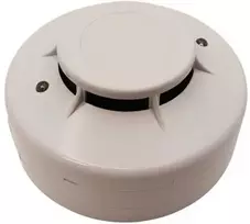 Dūmų detektorius - HiSmart fotoelektrinis 2 laidų su LED signalu, 0°C iki +50°C
