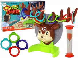 Šeimyninis žiedų mėtymo žaidimas "O-My Deer"
