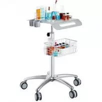 Vevor Medicininis vežimėlis su ratukais reguliuojamas aukštis