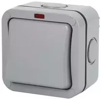 Hismart Elektros Jungiklis - Atsparus Orui 1 Gang IP66 250V 16A