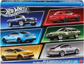 Mattel HOT WHEELS šešių europietiškų automodeliukų rinkinys (JBY79)