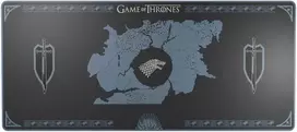 Lexip HBO „Sostų karų“ „Stark“ leidimo žaidimų pelės kilimėlis, juodas, mėlynas, baltas