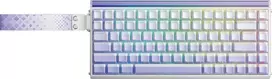 HERO84 HE Baltas+Violetinė+Gradient+LIGHT JadeKing RGB AULA gasket klaviatūra