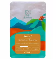 BeMyBean be kofeino Kolumbijos Popayan kavos pupelės, 250 g, filtras