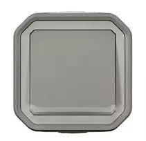 Legrand 069713L NAUJAS PLEXO 55 Laiptų jungiklis su apšvietimu Ant paviršiaus montuojamas komplektas 10 AX - 250 V AC pilka 069713L