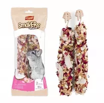 Vitapol „Smakers“ kokosų ir rožių skonio šinšiloms folijoje, 90 g. 6 vnt./pateikiama