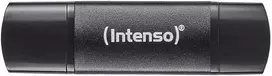 Intenso Flex Line 64GB, USB-Stick - juodas, USB-C und USB-A