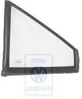 Vag Volkswagen Polo Hatchback 86C 1991-1994 Durų Stiklas Originalus 867845114F