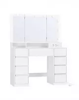 Songmics Kosmetinis stalas 40 × 107 × 144 cm