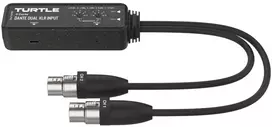 Turtle Av Turtle Dual XLR Input - two-channel analogue XLR to Dante digital audio adapter