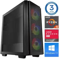 Stacionarus kompiuteris INTOP Ryzen 5 5600X 16GB 1TB SSD M.2 NVME+4TB RX580 8GB WIN11Pro (RW71863) (Atnaujinta)
