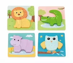 Dėlionė None Koka puzle Chunky Animal L20224