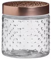 Indelis stiklinis su dangteliu 500 ml D11xH13 cm Urban Living 32474