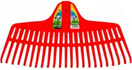 Plastikinis vėduoklinis grėblys, VERTAS (RG5)