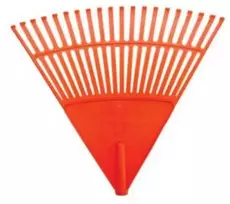 Grėblys 'vėduoklė' plastmasinis P48cm, VERTAS (RG2)