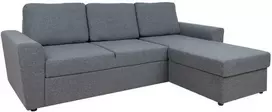 Home4You Kampinė sofa lova INGMAR pilka