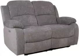 Home4You Reglaineris-sofa su elektriniu mechanizmu FELICIA 2-vietų Pilka