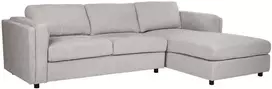 Home4You Kampinė sofa SIRE RC Pilka