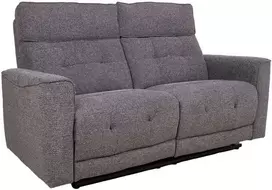 Home4You Sofa su reglaineriu BOSCO 2-vietų Elektrinė Pilka