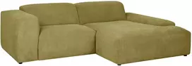Home4You Kampinė sofa LEHTE, dešinysis kampas, žalia