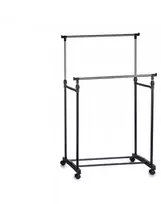 Bikuvalt Kabykla stovas drabužiams 80x43x90-160 cm su ratukais Kipit 78284