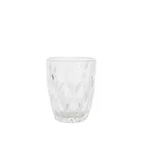 Home4You Žema stiklinė CORAL 250 ml D8xH10 cm, skaidri