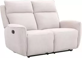 Home4You Sofa-reglaineris MAREN 2-vietė Smėlio spalvos