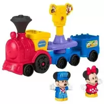 Fisher Price Mattel Muzikinis traukinukas su Mickey ir Minnie figūrėlėmis
