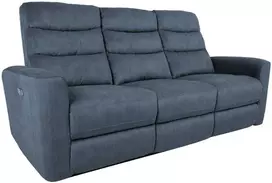 Home4You Sofa-reglaineris GASTON 3-vietų Mėlyna