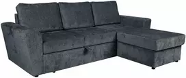 Home4You Sofa-lova kampinė INGMAR Antracito spalvos