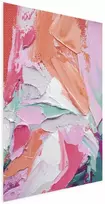Artgeist Plakatas - Rožinė Palette - vibrant shades of pink, oranžinis, and žalias on canvas