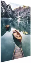 Artgeist Plakatas - Boats in the Dolomites