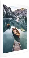 Artgeist Plakatas - Boats in the Dolomites