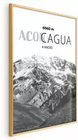 Artgeist Plakatas - The majestic peak of Aconcagua mountain crown mountain landscape
