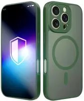 Dėklas 3MK Misty MagCase do Apple iPhone 16 Pro Max žalia