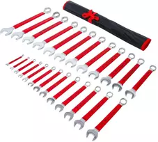 Bgs Technic Kombinuotų raktų rinkinys | 6 - 32 mm | 25 vnt. | neslystančios rankenėlės (91198)