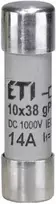 Eti Polam ETI CILINDO Įdėklas.CH10X38 GPV 14A/1000V DC