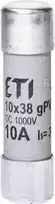 Eti Polam ETI CILINDO Įdėklas.CH10X38 GPV 10A/1000V DC