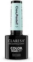 Claresa Spalvotas, išsisausinantis UV/LED lakas „Ciao Pastel! Hybrid Varnish“ 3, 5 g