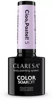 Claresa Spalvotas, išsisausinantis UV/LED lakas „Ciao Pastel! Hybrid Varnish“ 5, 5 g