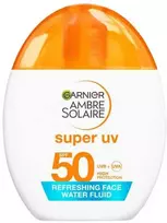 Garnier „Ambre Solaire Super UV“ itin lengvas veido kremas su SPF 50, 40 ml