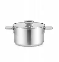 Plieninis puodas su dangteliu, indukcinis, 24cm, 5,7l | Maestro MR-3521-24