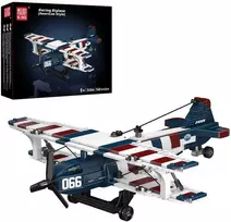 Polesie MOULD KING - RACING BIPLANE - AMERICAN STYLE | SET 24066 - 540 PCS