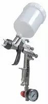Gruntavimo pistoletas HALO 1.9mm su manometru WALCOM SLIM XLIGHT