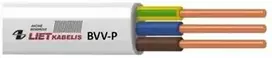 CABLE BVV-P 3X1.5 Baltas 100M